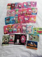 35 verzamelkaartjes Hello Kitty, Ophalen of Verzenden, Gebruikt, Meerdere kaarten