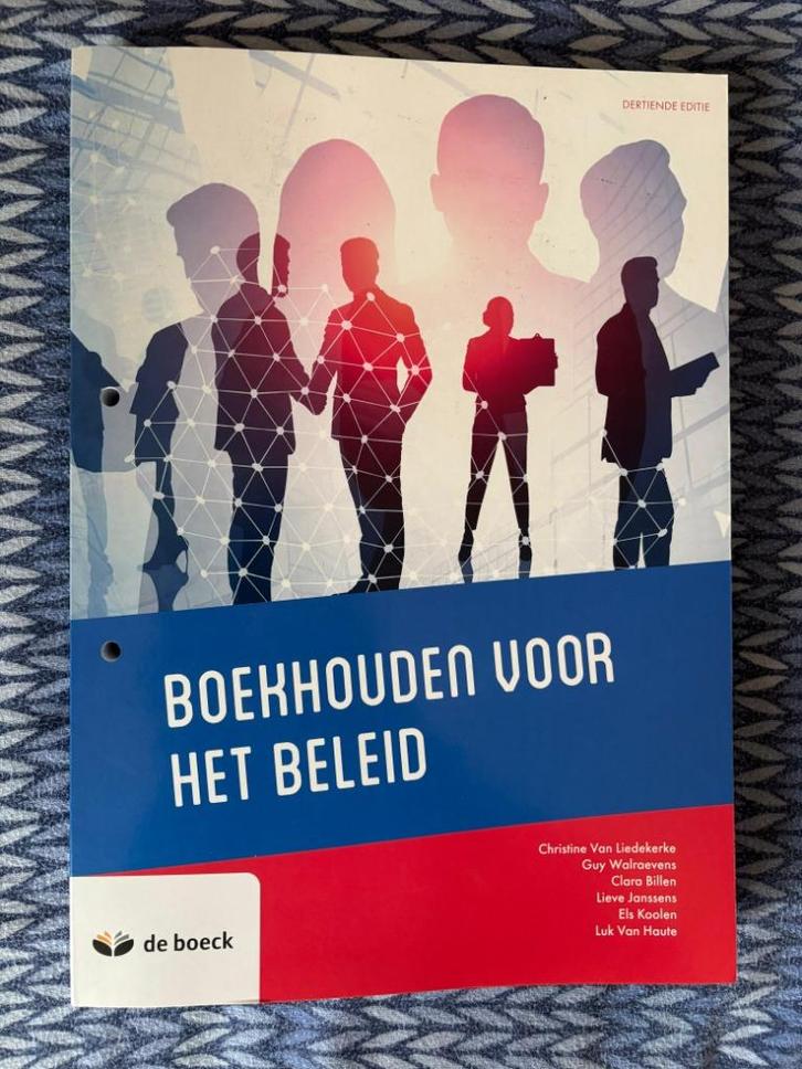 Boekhouden voor het beleid, Boeken, Economie, Management en Marketing, Zo goed als nieuw, Management, Ophalen