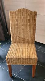 6 rieten stoelen, Ophalen, Zo goed als nieuw