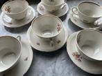 Vintage kopjes met schoteltjes en koffiepot, Antiek en Kunst, Antiek | Servies compleet, Ophalen