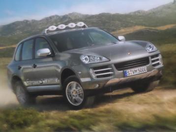 Porsche Cayenne S Trans Syberia Brochure - FRANS beschikbaar voor biedingen