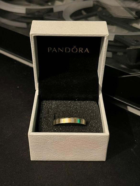 Bagues en Acier Inoxydable (N41), Handtassen en Accessoires, Ringen, Zo goed als nieuw, Ophalen of Verzenden