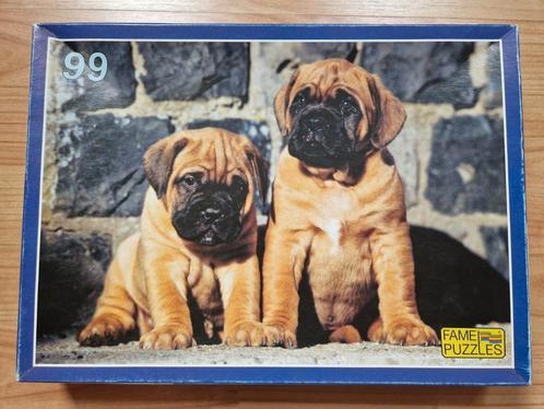 Puzzle chien (99 pièces), Hobby en Vrije tijd, Denksport en Puzzels, Zo goed als nieuw, Legpuzzel, Minder dan 500 stukjes, Ophalen of Verzenden