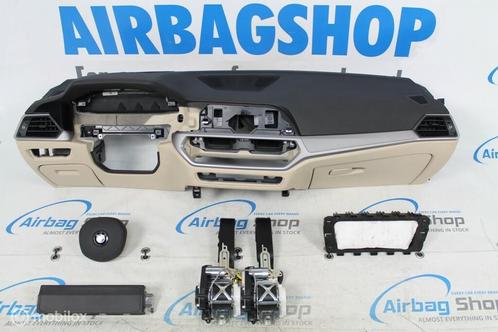 Airbag set Dashboard M zwart/beige BMW 3 serie G20 2019-...., Auto-onderdelen, Dashboard en Schakelaars, Gebruikt, Ophalen of Verzenden