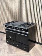 Luxe Lacanche Zwart 100cm Gas Dubbele Oven + Coup de Feu, Elektronische apparatuur, 60 cm of meer, Grill, Ophalen of Verzenden