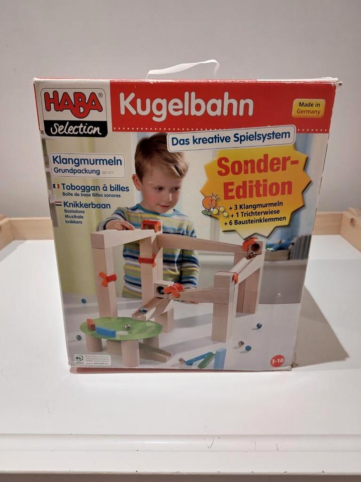 Grote Haba knikkerbaan, Kinderen en Baby's, Speelgoed | Houten speelgoed, Zo goed als nieuw, Overige typen, Ophalen