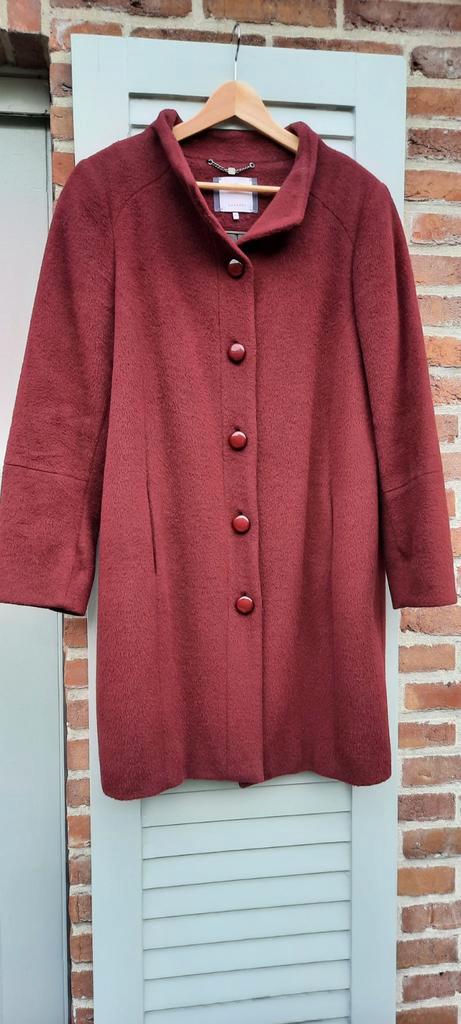 Alcapa-wollen damesjas, zo goed als nieuw, maat 42, Xandres, Kleding | Dames, Jumpsuits, Zo goed als nieuw, Maat 42/44 (L), Rood