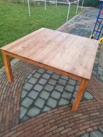 Grote teak eettafel 048/24.2, Tuin en Terras, Ophalen of Verzenden, Zo goed als nieuw