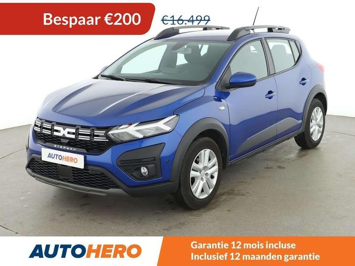 Dacia Sandero 1.0 TCe Stepway Expression (bj 2024), Auto's, Dacia, Te koop, Sandero Stepway, ABS, Achteruitrijcamera, Airbags