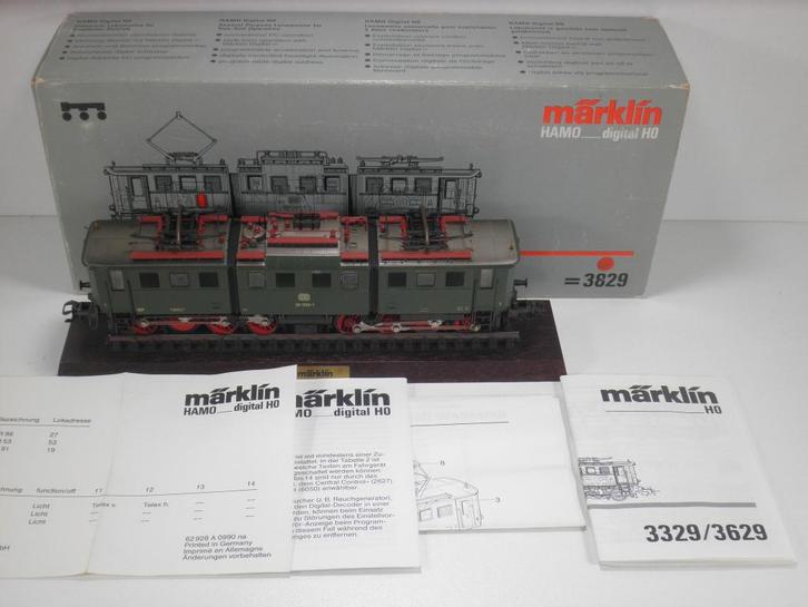 Marklin 3829 E-lok DC serie 191 DB, Hobby en Vrije tijd, Modeltreinen | H0, Zo goed als nieuw, Locomotief, Gelijkstroom, Märklin
