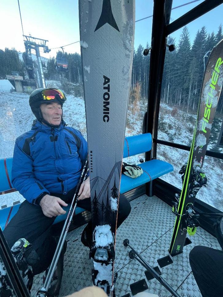 Atomic Maverick 88ti avec fixations, Sports & Fitness, Ski & Ski de fond, Utilisé, Skis, Atomic, 160 à 180 cm, Enlèvement ou Envoi