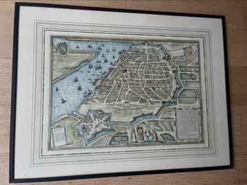 Stadsplan oude stad Antwerpen