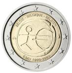 2 euros Belgique 2009 UEM, Timbres & Monnaies, Monnaies | Europe | Monnaies euro, 2 euros, Enlèvement ou Envoi, Belgique