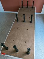 Inzetboxspring 2x 70x200 samen 140x200, Huis en Inrichting, Slaapkamer | Boxsprings, Ophalen, Gebruikt, Beige, Tweepersoons