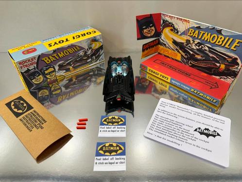 Corgi 267 Batmobile & Diorama display box, Hobby & Loisirs créatifs, Voitures miniatures | 1:43, Comme neuf, Voiture, Corgi, Envoi