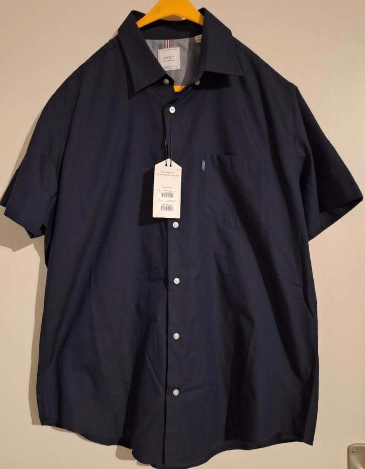 Shirt met korte mouwen van het volgende merk en label, Kleding | Heren, Overhemden, Nieuw, Halswijdte 43/44 (XL), Zwart, Verzenden