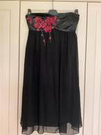 Korte jurk, bustier zwarte, Gedragen, Maat 38/40 (M), Cocktailjurk, Lipsy_ Londen