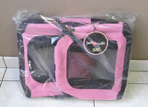 Plooibare kennel Jack & Vanilla roze ( NIEUW ), Dieren en Toebehoren, Transportboxen, Nieuw, Ophalen of Verzenden