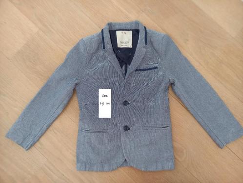 Mooie blauwe blazer kostuum vest 6 - 7 jaar 116-122, Kinderen en Baby's, Kinderkleding | Maat 122, Zo goed als nieuw, Jongen, Trui of Vest