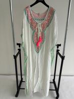 Miss June tuniek met pailletten voor het strand - one size, Maat 38/40 (M), Wit, Miss June, Ophalen of Verzenden
