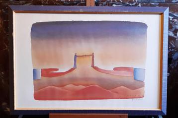 Twee offset litho's van Folon. beschikbaar voor biedingen