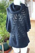 vintage dressing deels transparant lang zwarte pull trui, Taille 42/44 (L), Comme neuf, Noir, Vintage Dressing