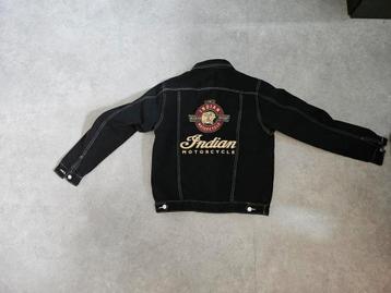 Jeansjack Indian Motorcycle  beschikbaar voor biedingen
