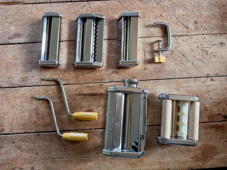 Marcato Atlas 150 Multipastamachine - 6 Types Pasta, Huis en Inrichting, Keuken | Keukenbenodigdheden, Zo goed als nieuw, Ophalen