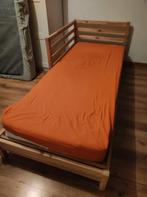 Bed te koop, uitschuifbaar naar 2 persoons bed, Maison & Meubles, Chambre à coucher | Lits, Comme neuf, Réglable, Bois, Enlèvement