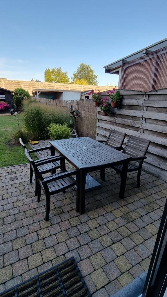 Tuinset Bristol Teak, Tuin en Terras, Tuinsets en Loungesets, Gebruikt, Tuinset, Ophalen