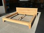 Tweepersoonsbed massief teak - NIEUW, Huis en Inrichting, Slaapkamer | Bedden, Ophalen, Nieuw, 200 cm