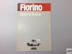 Brochure Fiat Fiorino Diesel / Essence 1982 NL, Utilisé, Fiat