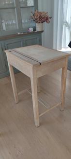 Schoolbank / lessenaar, Ophalen, Gebruikt, Hout