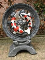 Koi-wiel , Vissen-wiel, Tuin en Terras, Tuinbeelden, Ophalen, Nieuw, Beton, Dierenbeeld