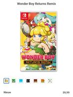 Wonderboy returns, Ophalen, Nieuw