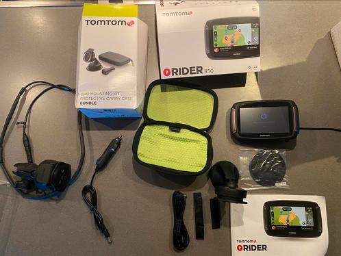 TomTom Rider 550 Deluxe Motorfiets navigatie, Motos, Accessoires | Systèmes de navigation, Enlèvement