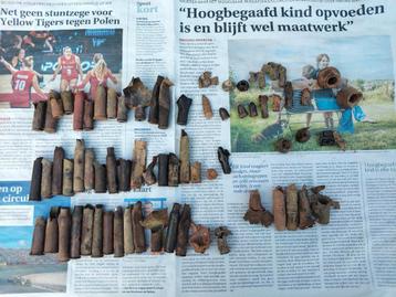 Lot hulzen en projectiel inert  beschikbaar voor biedingen