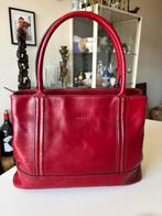 Vintage handtas Leslly in kwaliteitsvol leder., Ophalen, Zo goed als nieuw, Handtas