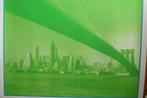 Tim Oliveira, No sleep till Brooklyn, green version, print, Envoi