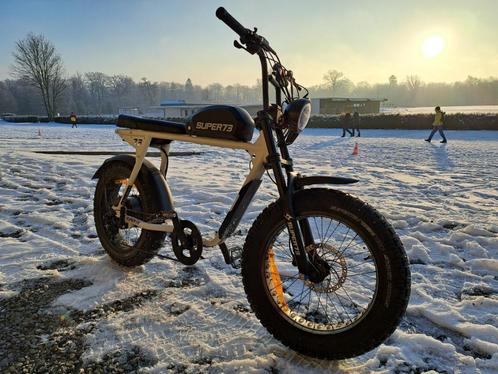 SUPER73 S2 Bone White - Nieuwstaat 770 km, Fietsen en Brommers, Elektrische fietsen, Zo goed als nieuw, Overige merken, 50 km per accu of meer