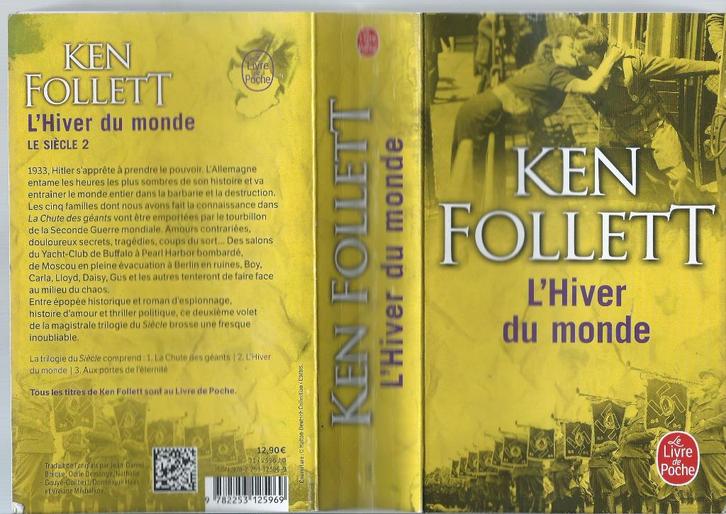 Ken Follett- L'hiver du monde(le siècle 2), Boeken, Romans, Zo goed als nieuw, Ophalen