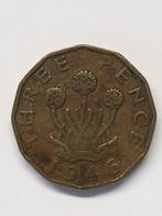 Groot-Brittannië, 3 pence 1946, Postzegels en Munten, Munten | Europa | Niet-Euromunten, Ophalen of Verzenden, Overige landen