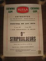 Stripruilbeurs poster Billard Palace 1974, Ophalen of Verzenden