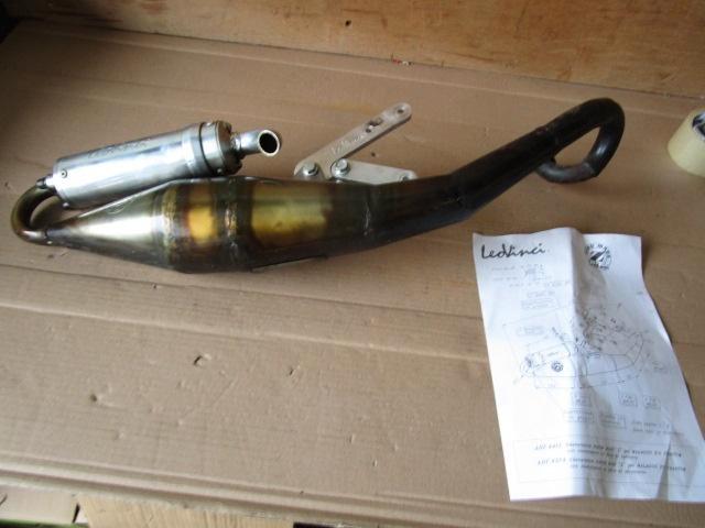 Occasie Leovinci Z uitlaat Malaguti F12 Phantom 50cc scooter, Fietsen en Brommers, Brommeronderdelen | Scooters, Gebruikt, Overige merken