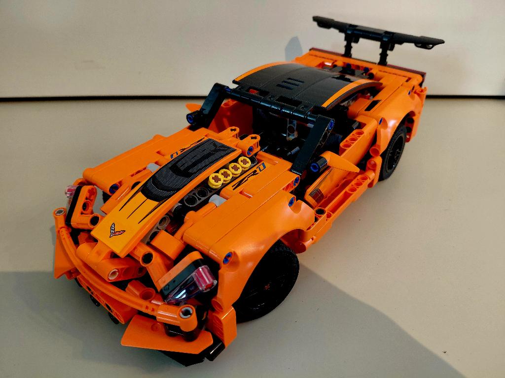 Lego Technic Corvette ZR1 42093 - VOLLEDIG, Kinderen en Baby's, Speelgoed | Duplo en Lego, Zo goed als nieuw, Lego, Complete set