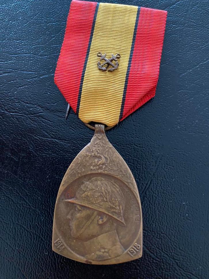 Medaille 22 Marine, Verzamelen, Militaria | Algemeen, Ophalen of Verzenden