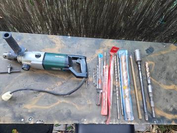 Klopboormachine Metabo + assortiment boren beschikbaar voor biedingen