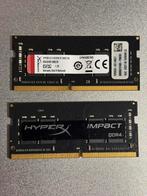 Kingston hyperx 16gb kit 2X8gb DDR4, Computers en Software, RAM geheugen, Ophalen of Verzenden, Zo goed als nieuw, DDR4