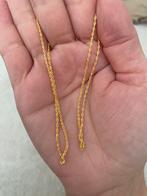 18k gouden halsketting, Handtassen en Accessoires, Kettingen, Ophalen, Zo goed als nieuw, Goud, Goud