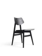 Rex Kralj Black Oak 1960 Wood Chair / Stoel, Ophalen, Gebruikt, Zwart, Iconisch mid-century design